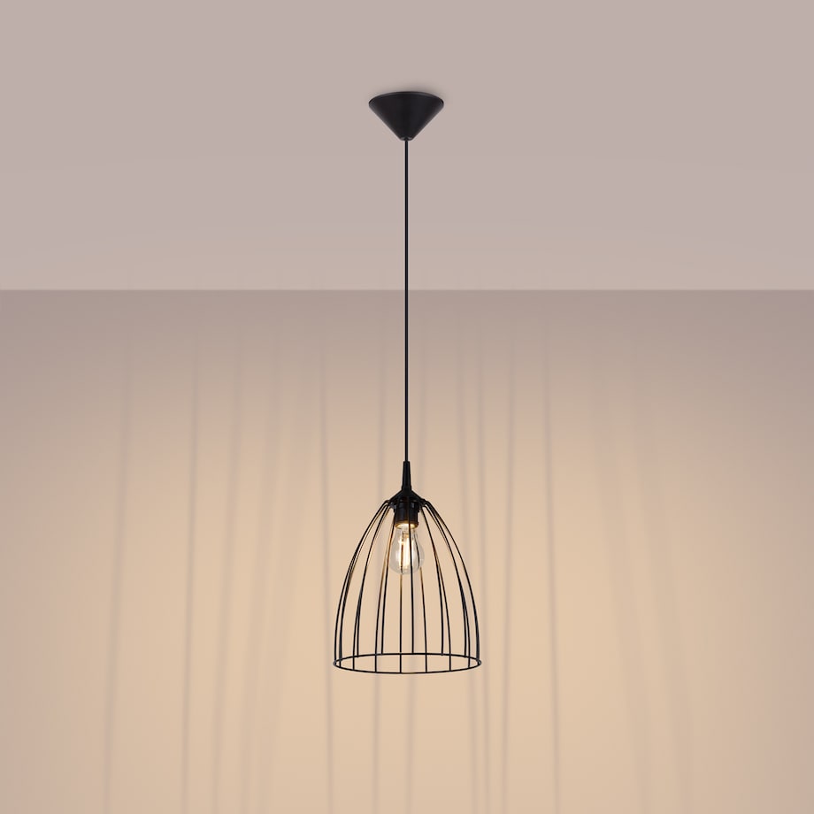 Lampa wisząca RITZ czarna