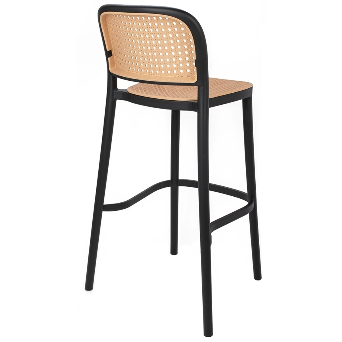 Krzesło Wicky KH010100232 z opcją sztaplowania czarne beżowe