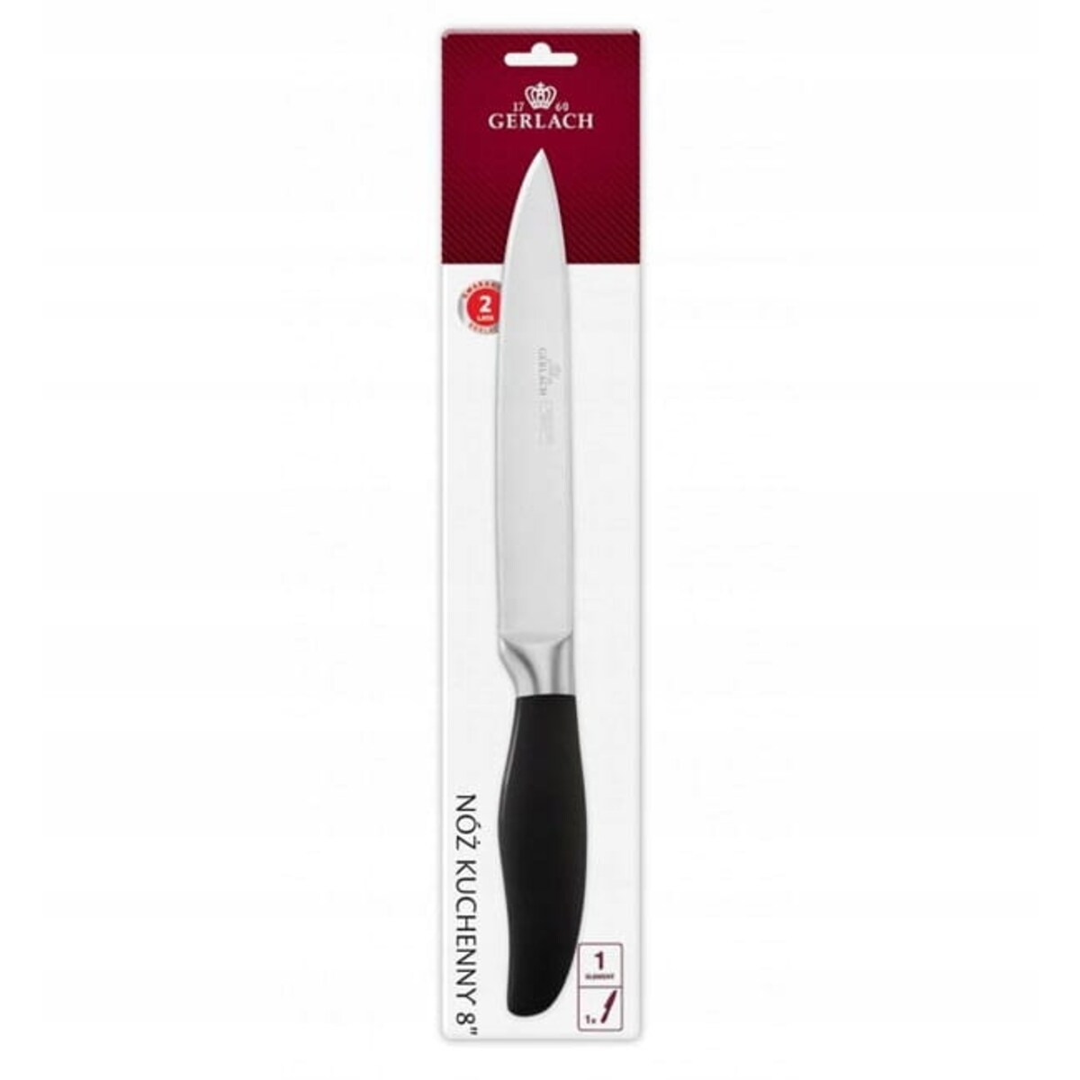 Nóż Kuchenny Gerlach Style 986 8'' 20 cm Stal Nierdzewna