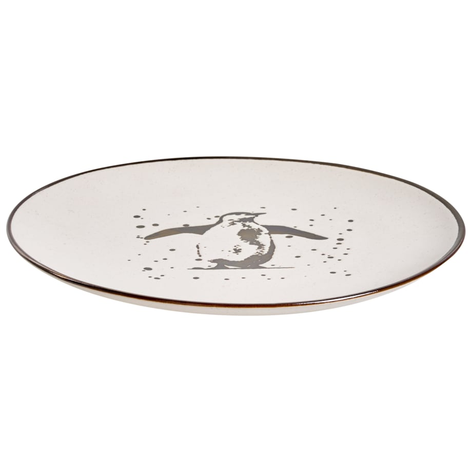 Zastawa stołowa 16-częściowa CINNAMON Kamionka Złamana biel