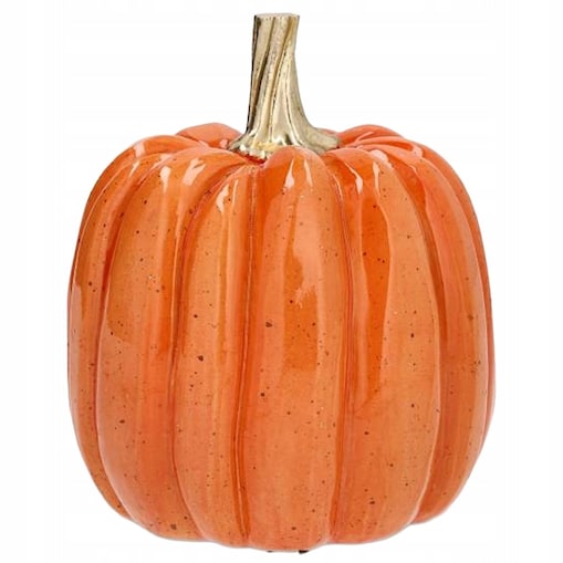 FIGURKA DYNIA POMARAŃCZOWA OGRODOWA WODOODPORNA NA HALLOWEEN JESIEŃ BALKON