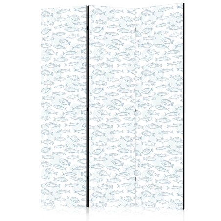 Parawan akustyczny Zwierzęta 135x172 cm 3-częściowy czarny