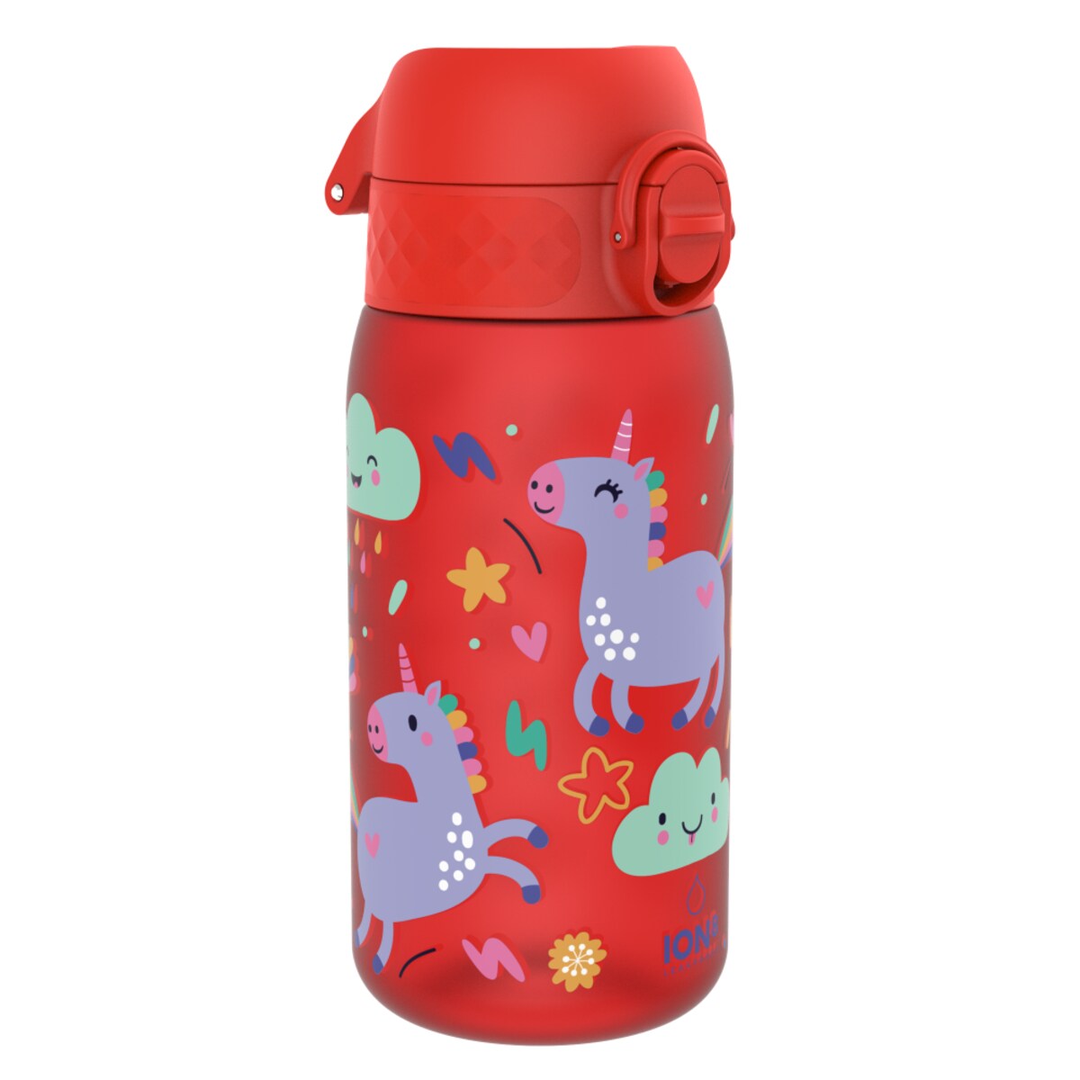 Butelka ION8 I8RF350PRUNI Unicorns (Red)