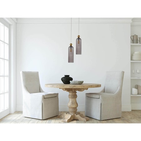 Wisząca lampa Piega LP-939/1P smoked podłużny dymiony zwis nad wyspę kuchenną