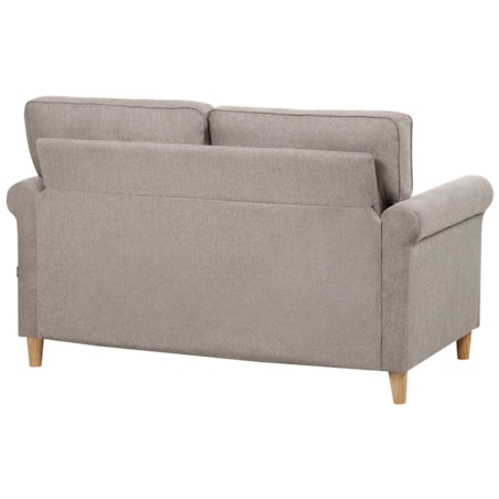 Sofa 2-osobowa jasnobrązowa RONNEBY