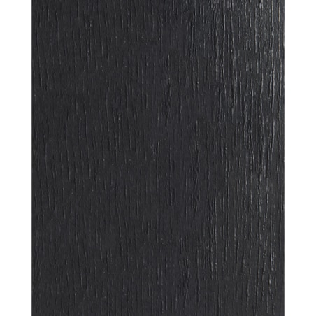 Witryna ze szklaną gablotą czarna NORNALUP