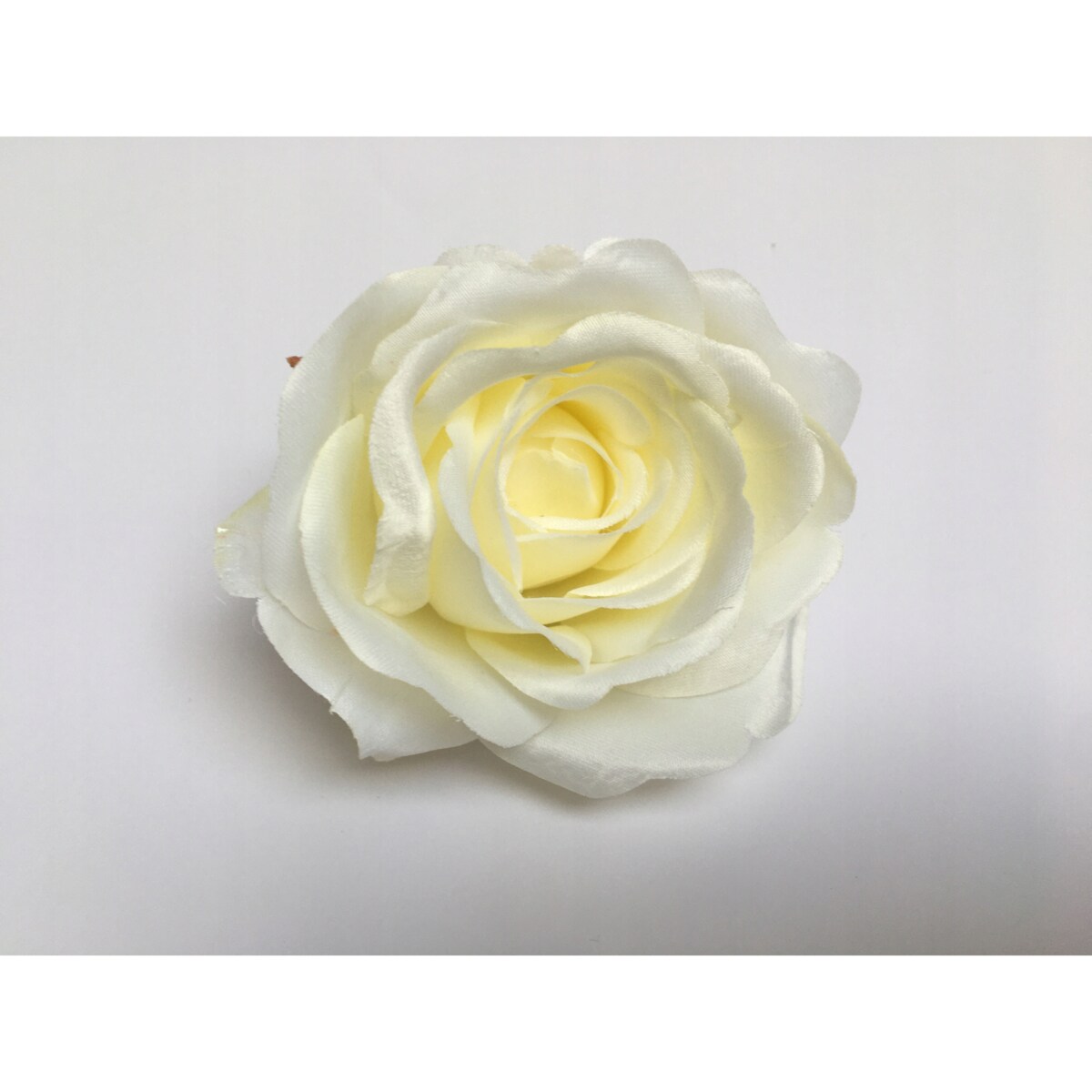 SZTUCZNE KWIATY róża biała na stroik kompozycję bukiet święto pomnik duża