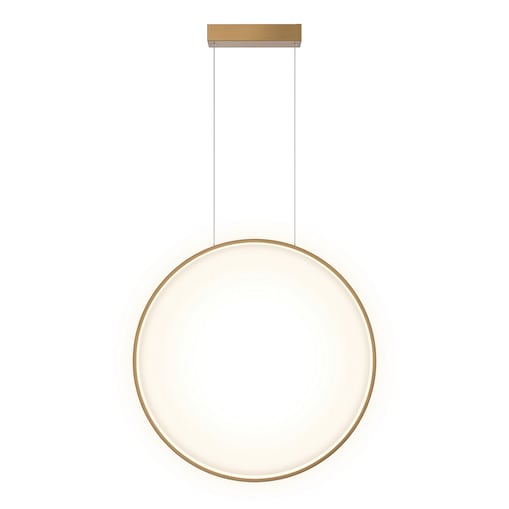 Lampa sufitowa wisząca Light Prestige Mirror złoty LED CCT 3000K/4000K/6000K (regulowana) 1 szt.
