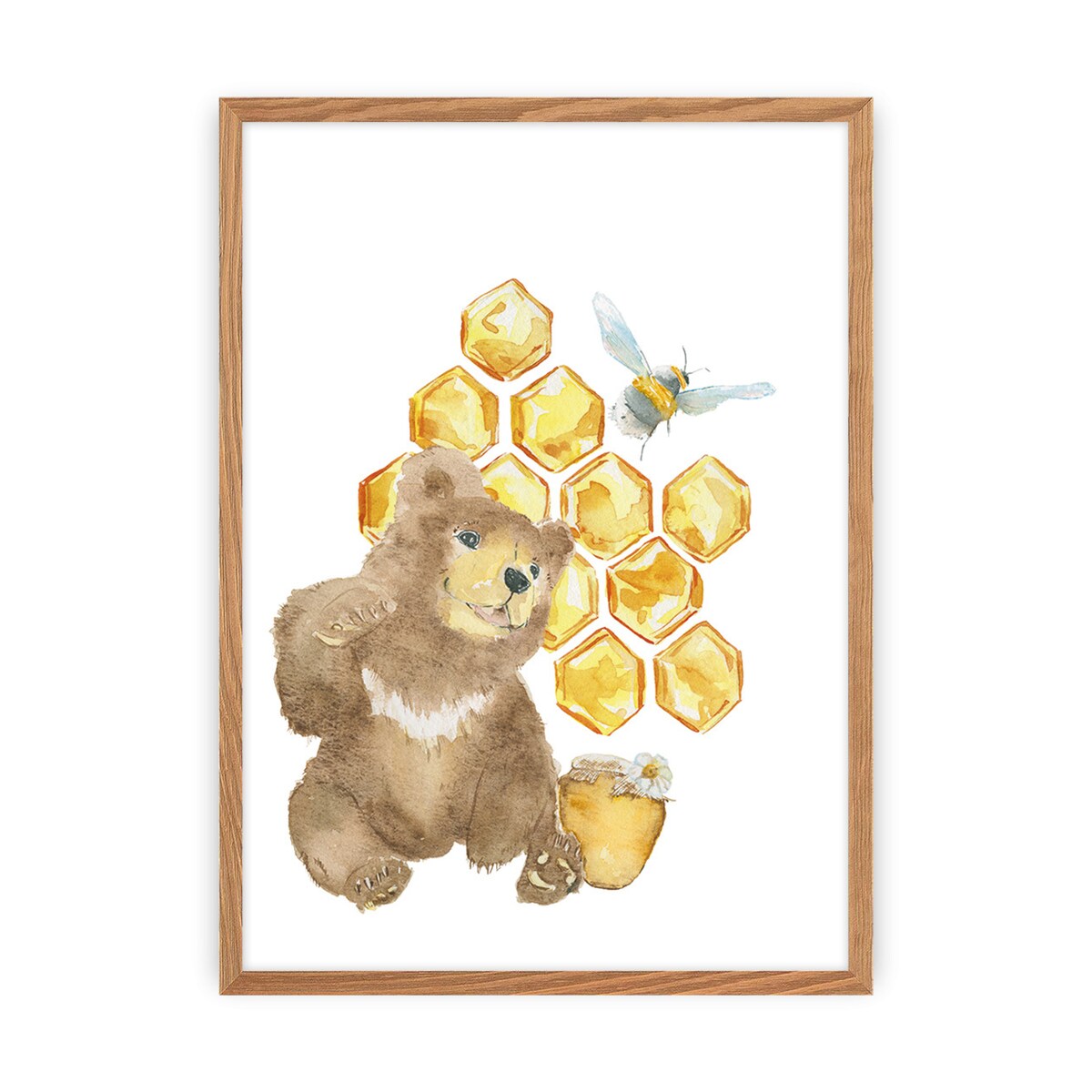 Obrazek Forest Story Bear, 30x40