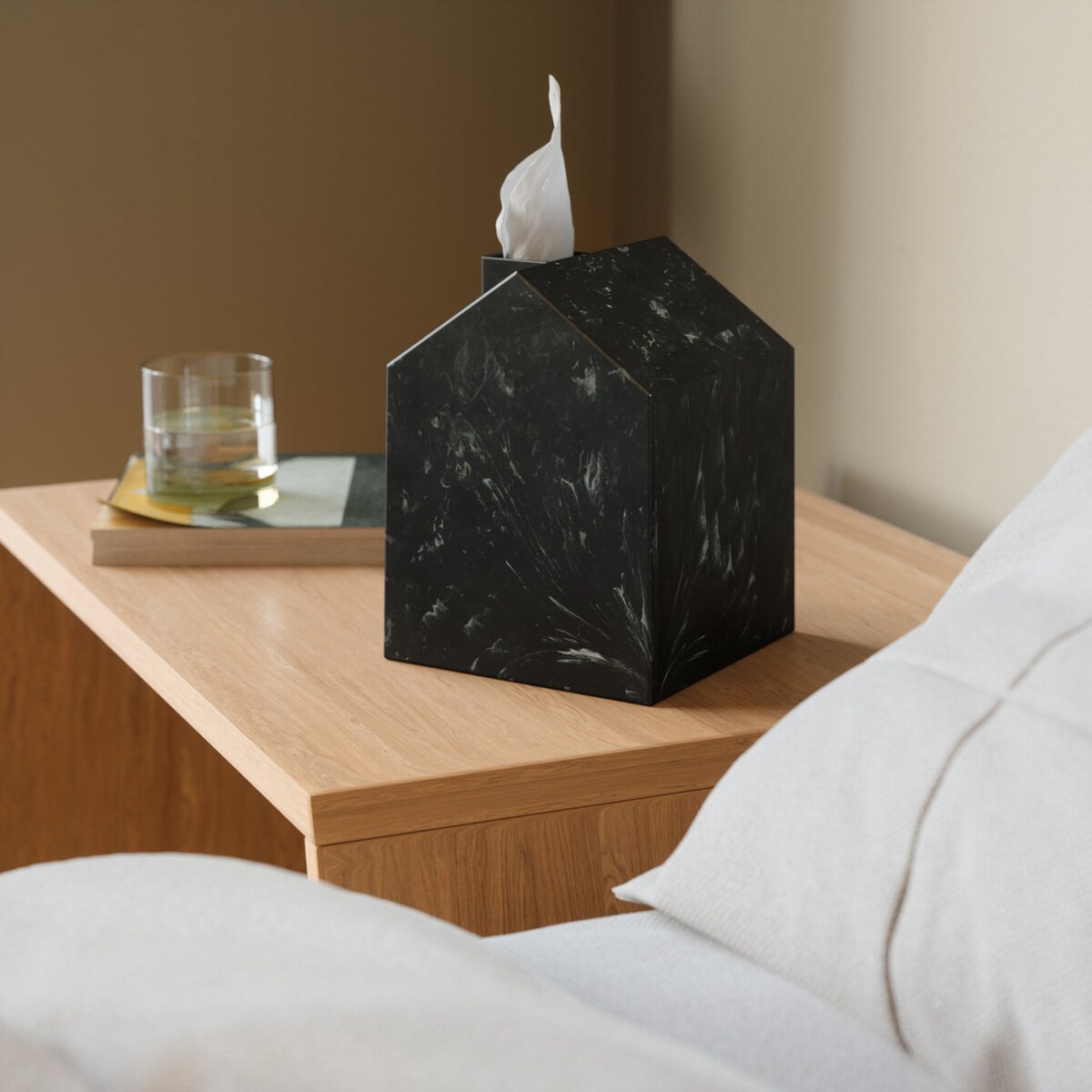Pojemnik pudełko na chusteczki Umbra Casa Tissue Cover czarne
