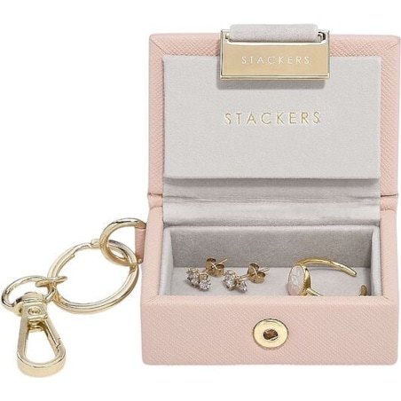 Brelok do kluczy Stackers Nano różowy