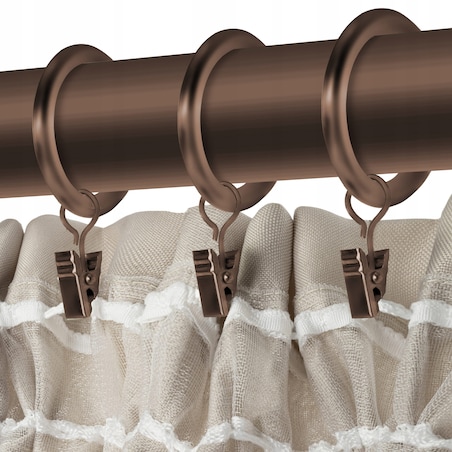 Zasłona Ogrodowa Wodoodporna Tarasowa Taśma Żabki Tunel 140 x 250 + Upięcie