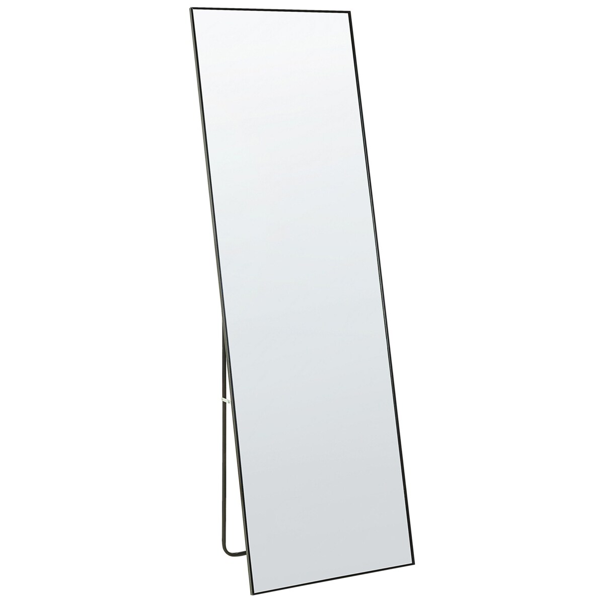 Lustro stojące 50 x 156 cm czarne BEAUVAIS