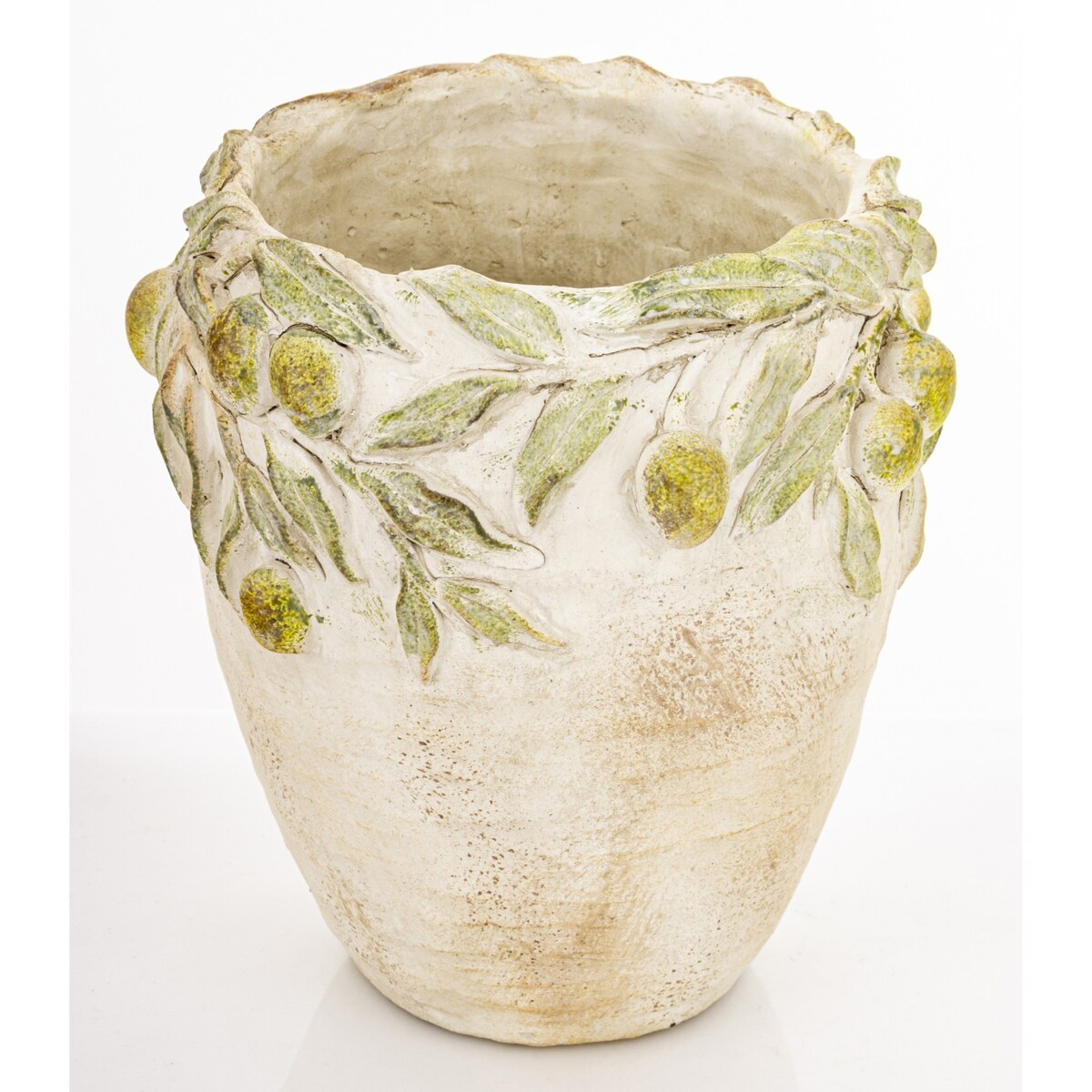 Osłonka cementowa 23x21x21 cm ADECALIS-2 beżowa medium