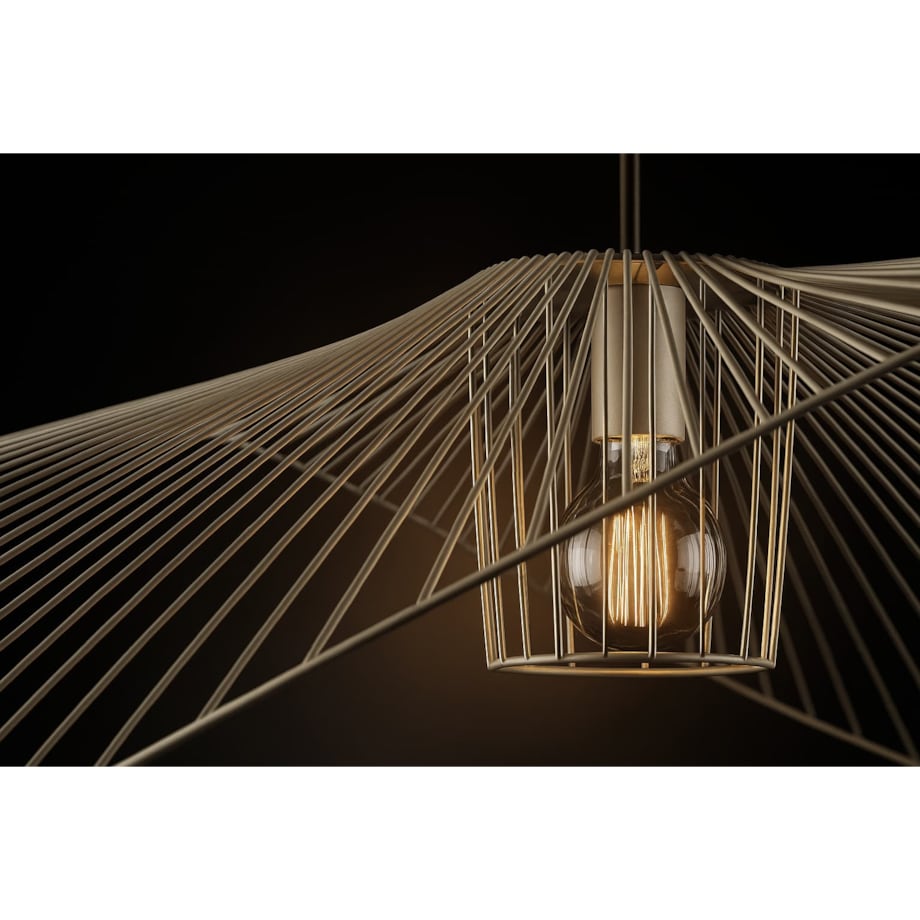 Lampa wisząca KP-21 MINI BEŻ z serii KAPELUSZ