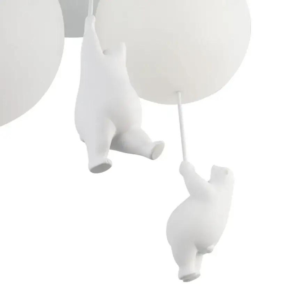 Sufitowa lampa dziecięca Balu CL0111 Yaskr misie kule biały