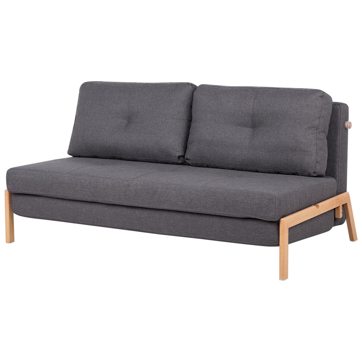 Sofa rozkładana ciemnoszara EDLAND