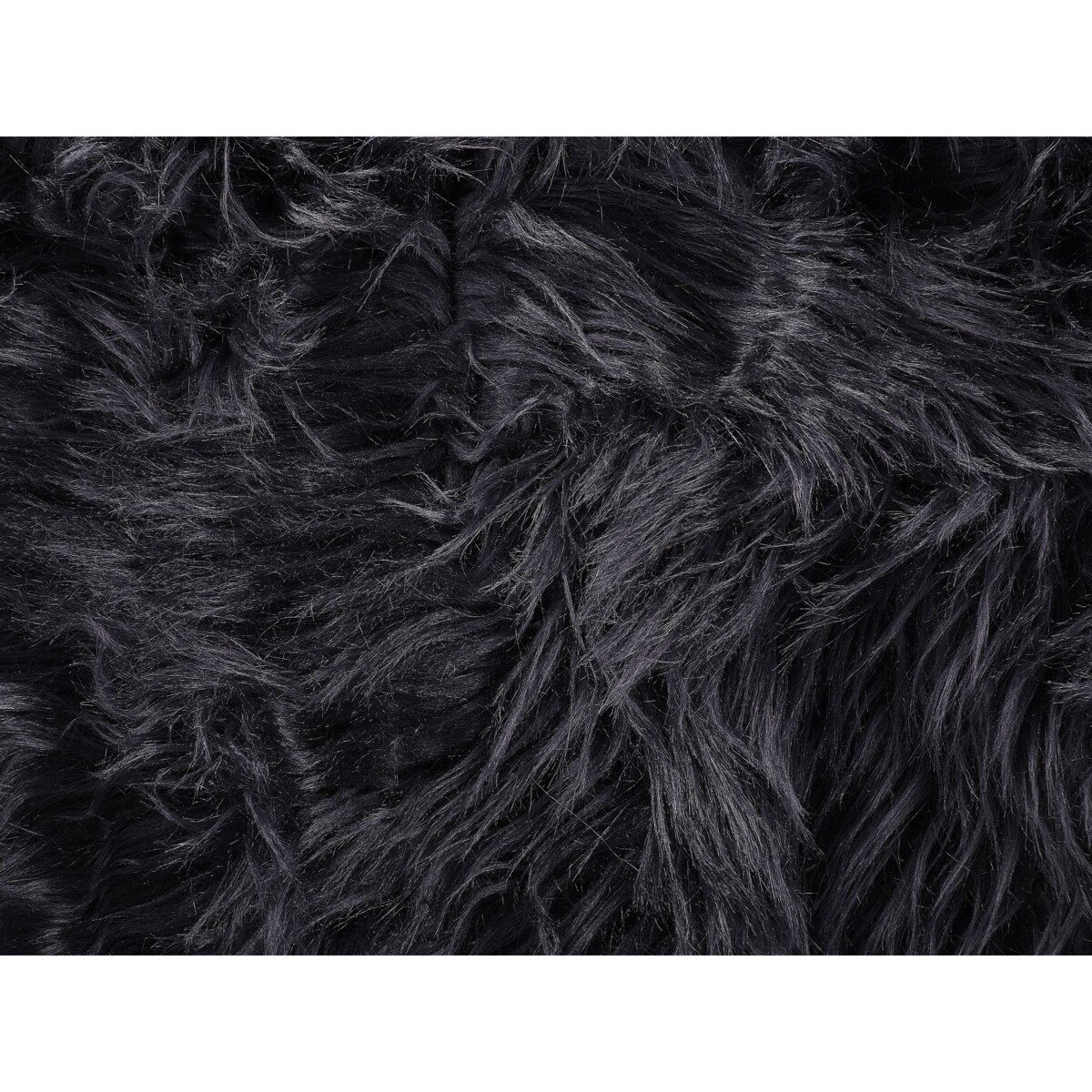 Narzuta na łóżko 200 x 220 cm czarna DELICE