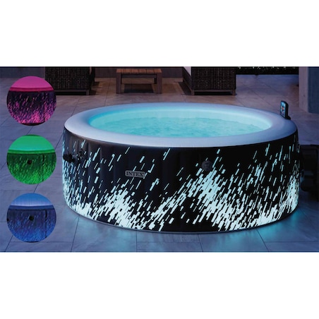 Dmuchane SPA Intex 28494 ogrodowe 4os wanna Hydromasaż LED model 2026