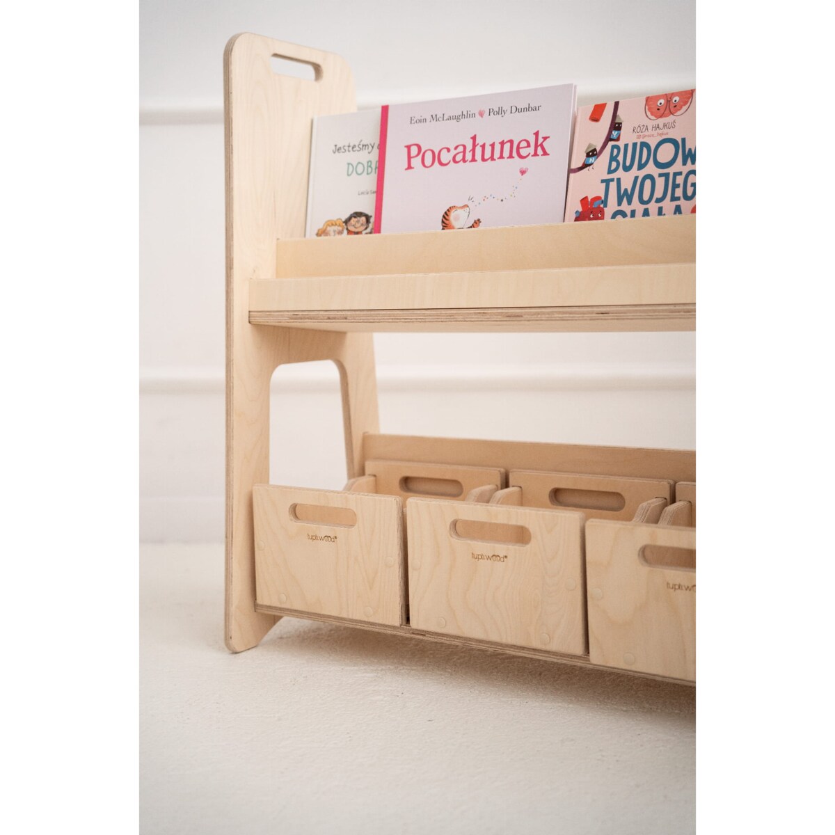 L - biblioteczka/regał montessori