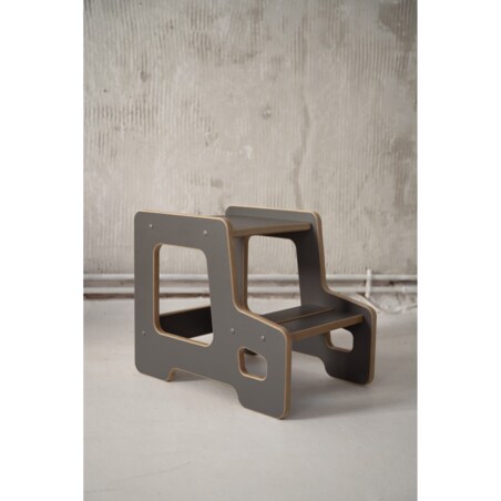 Podest - schodki - szary