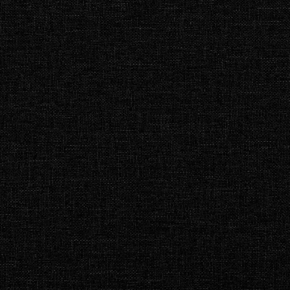 vidaXL Sofa Chesterfield, trzyosobowa, czarna, obita tkaniną