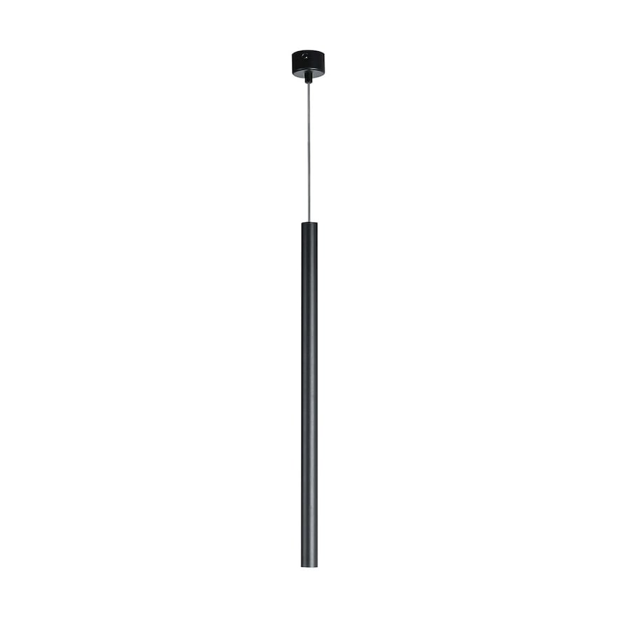 Minimalistyczna lampa wisząca Lungo do przedpokoju czarna
