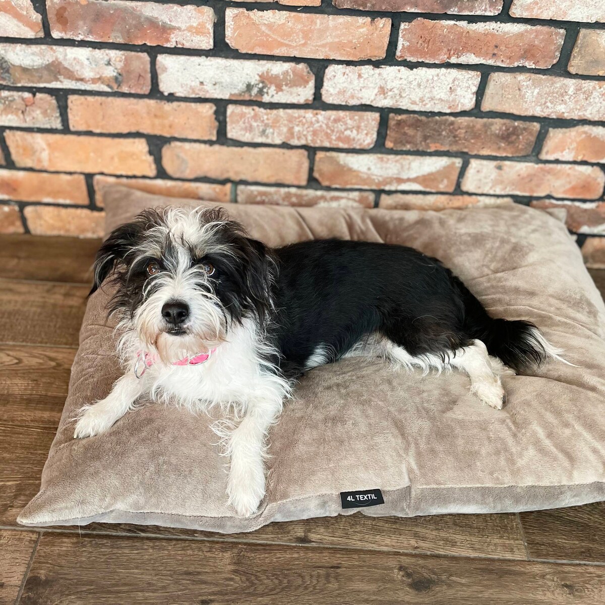 Miękka poduszka dla psa MALIBU, 120x100 cm, Brąz