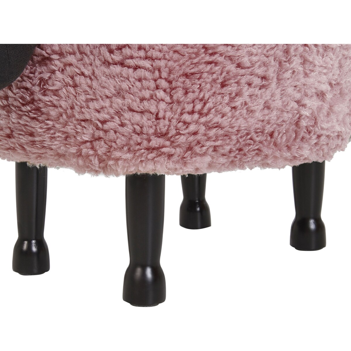 Pufa zwierzak ze schowkiem różowa SHEEP