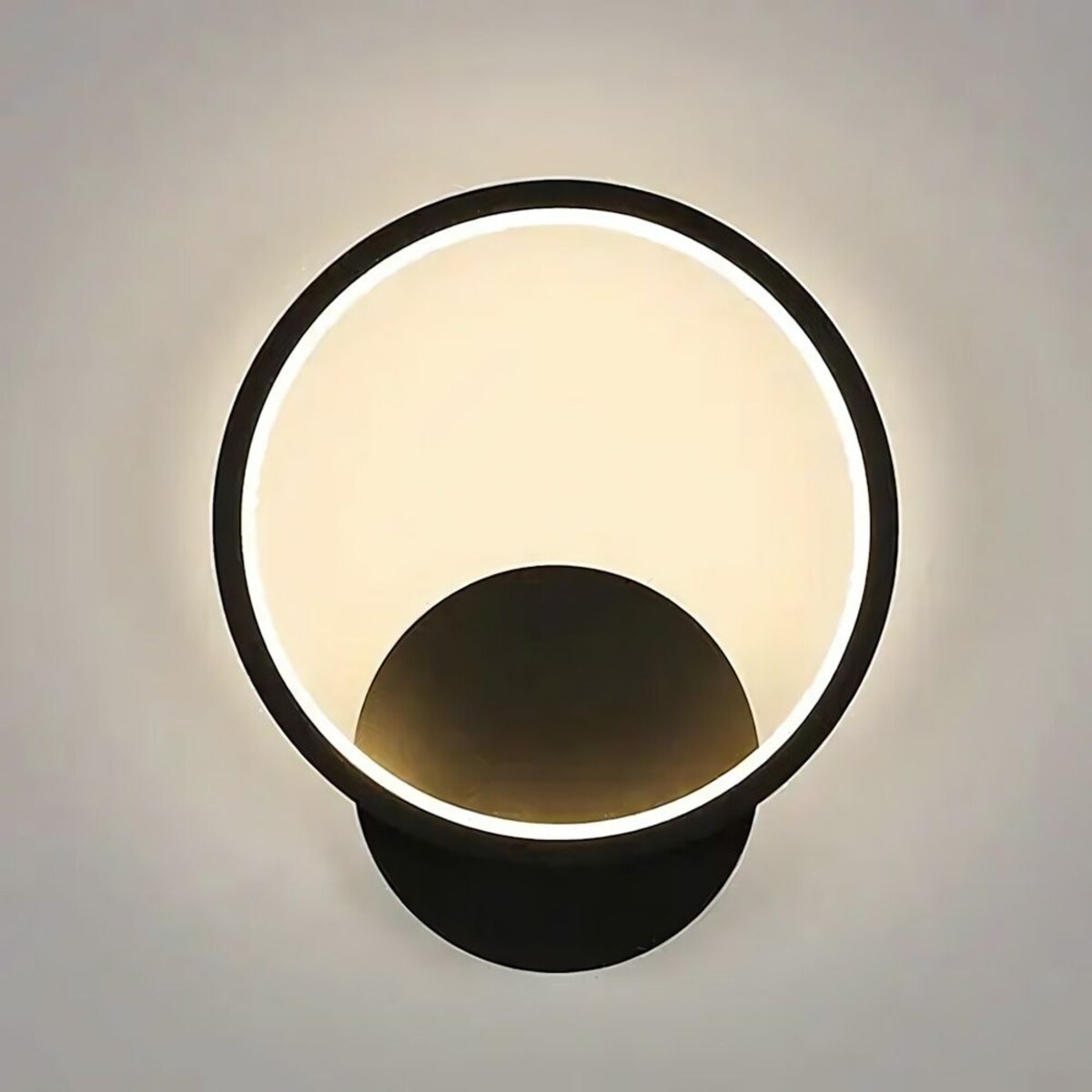 Kinkiet Lhj081-W Led Czarny, Aluminium