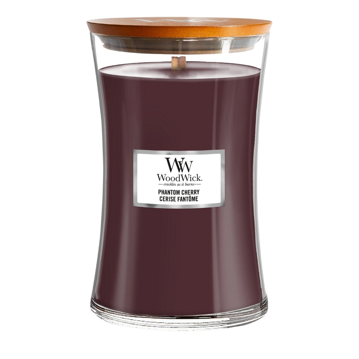 WoodWick świeca duża PHANTOM CHERRY
