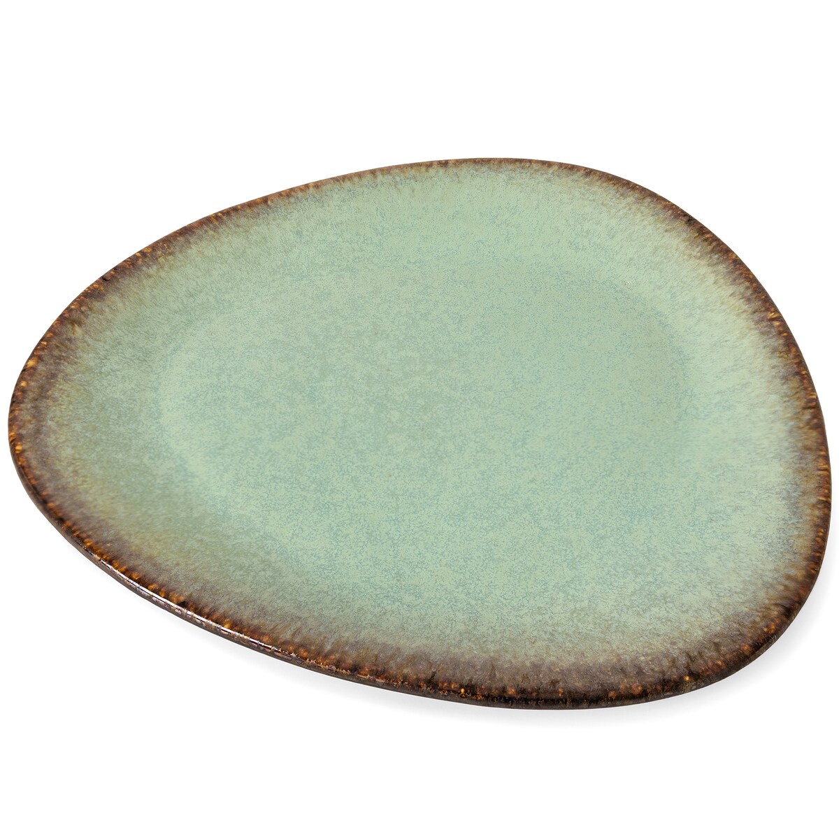 Konsimo PRIMA Zestaw obiadowy pasta 6os. (12 el.), szałwiowy