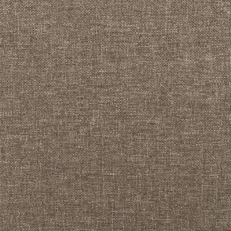 vidaXL Zagłówek uszak, taupe, 103x23x78/88 cm, tkanina