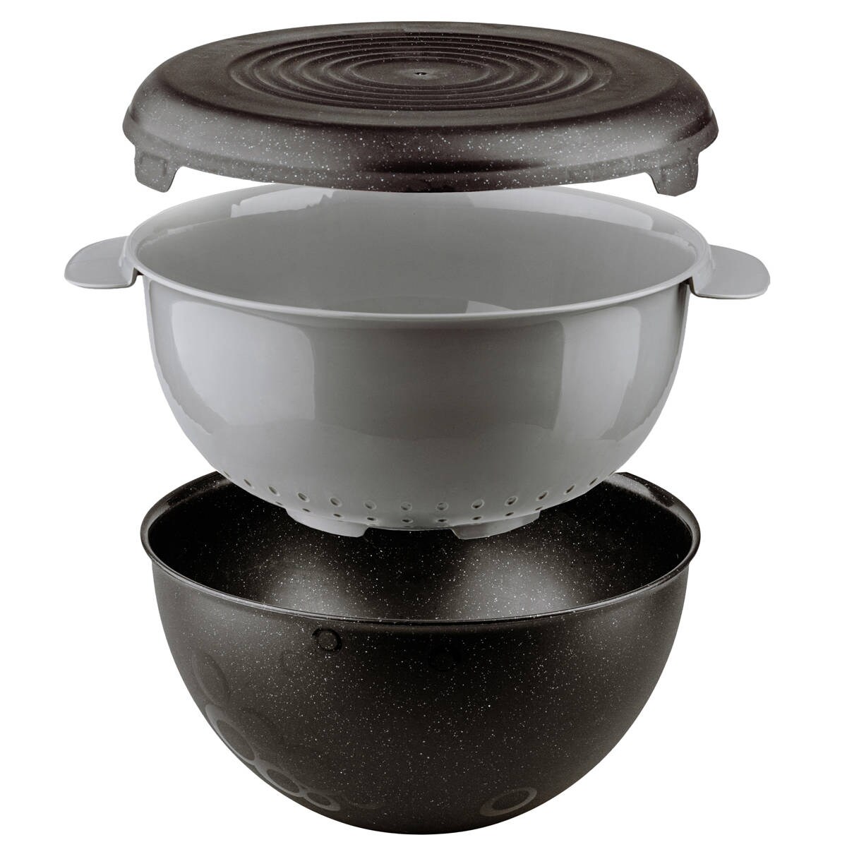 Durszlak z miską i pokrywką, 3l