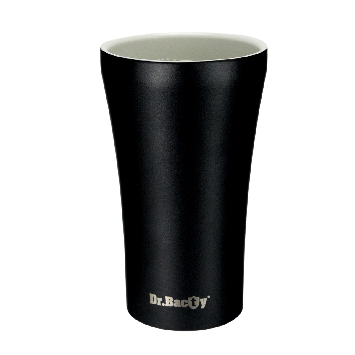 Kubek termiczny na kawę Dr.Bacty Apollo 2.0 - Eliksir cierpliwości - 360 ml - Black Matt