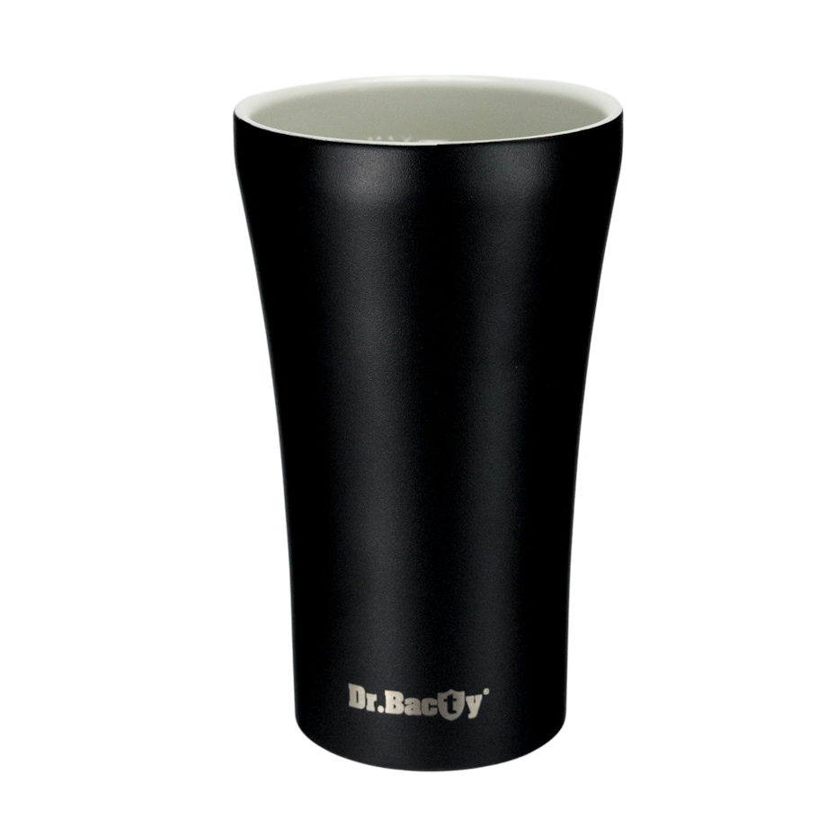 Kubek termiczny na kawę Dr.Bacty Apollo 2.0 - Eliksir cierpliwości - 360 ml - Black Matt