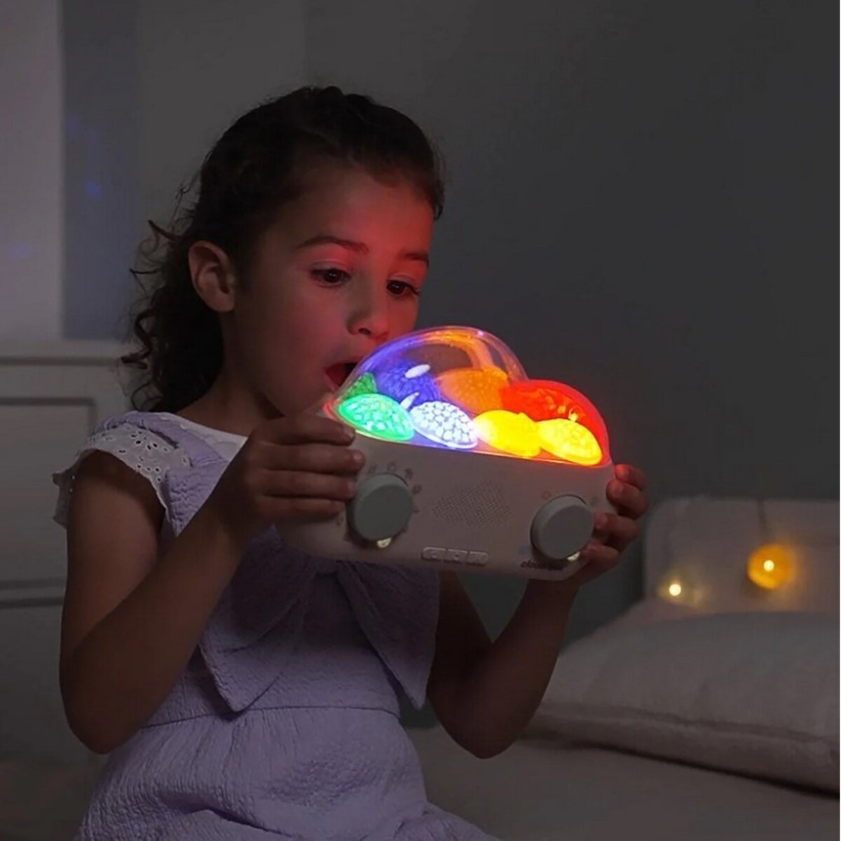 Muzyczny projektor z bajkami CloudBox - Wersja angielsko - niemiecka