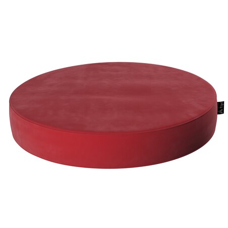 Puf Dot, intensywna czerwień, 60x10cm, Posh Velvet