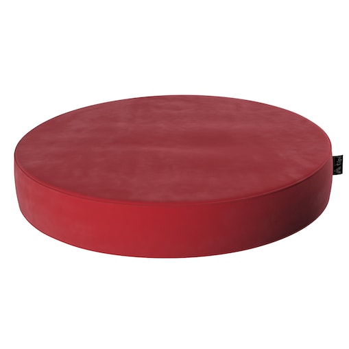 Puf Dot, intensywna czerwień, 60x10cm, Posh Velvet