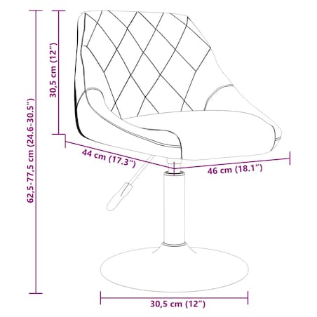 vidaXL Obrotowe krzesła stołowe, 4 szt., jasnozielone, obite aksamitem