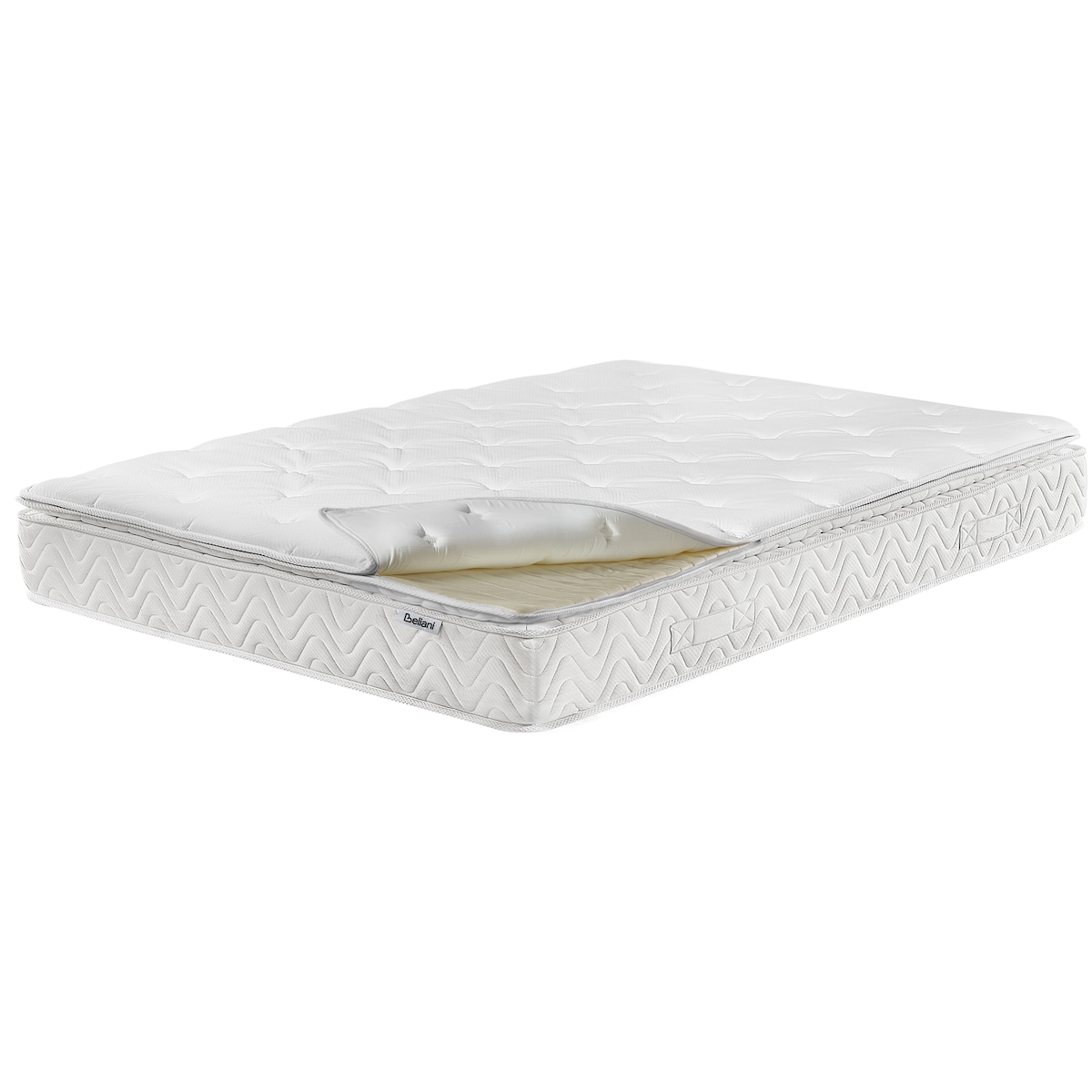 Materac kieszeniowy z pianką termoelastyczną AURA HYBRID PRO H3/4 twardy 140 x 200 cm