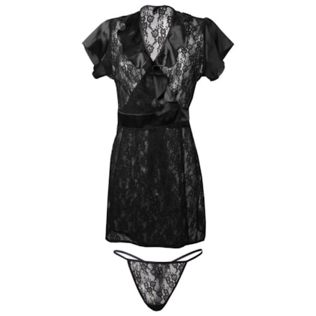 Podomka Mia Czarna Czarny, XXL