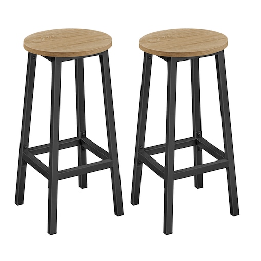 Taborety Barowe 2 Szt. Sonoma