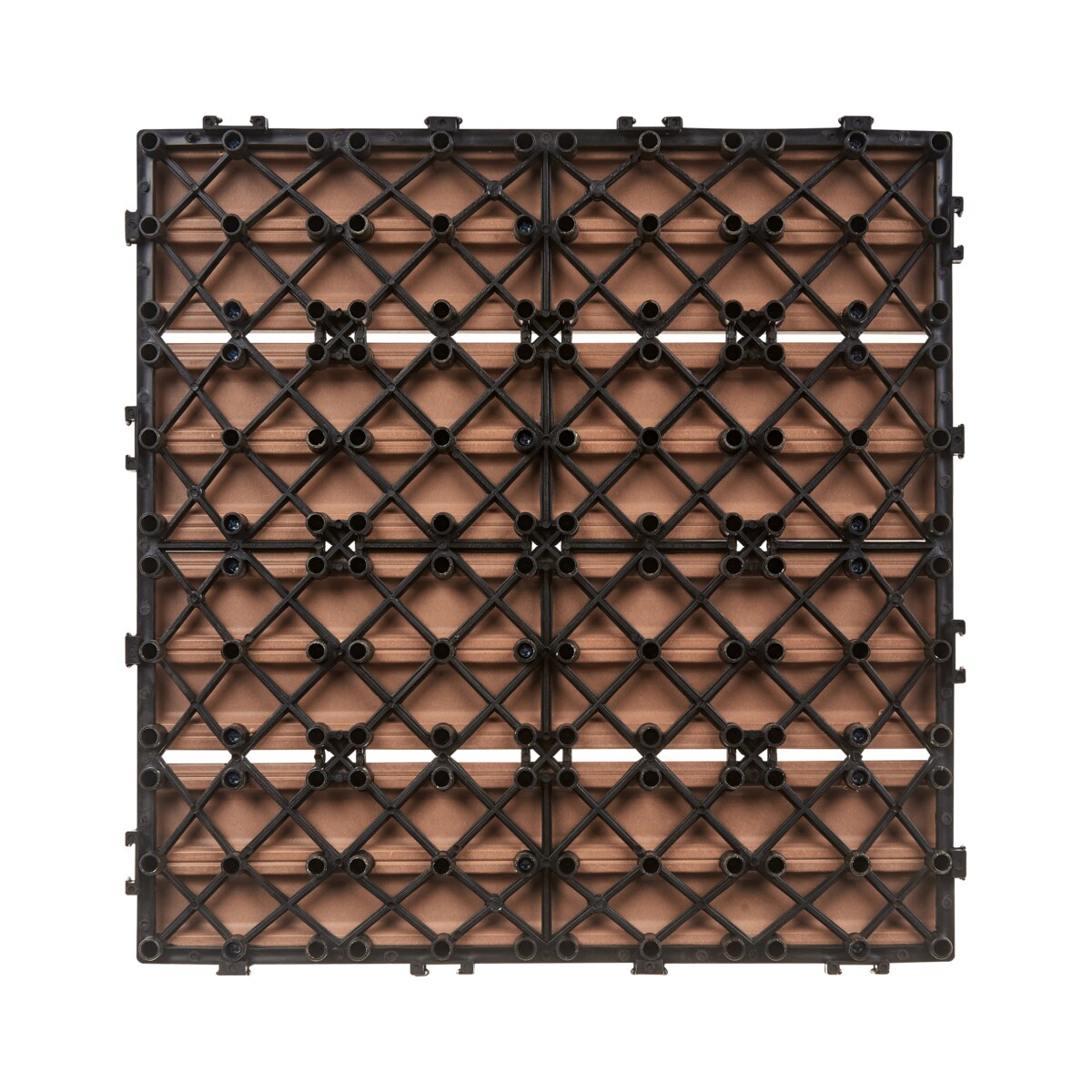 Płytki tarasowe ATELETA Kompozyt WPC Jasnobrązowy