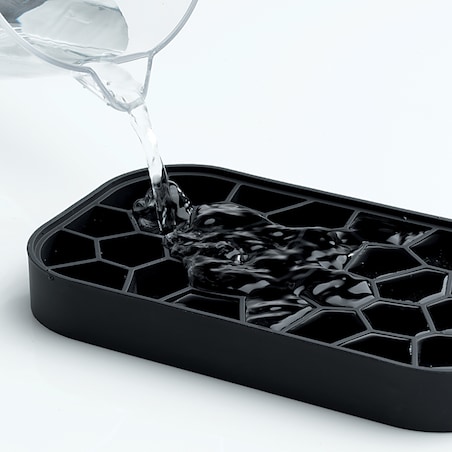 Foremka do lodu i pudełko ICE BOX - czarne / Lekue