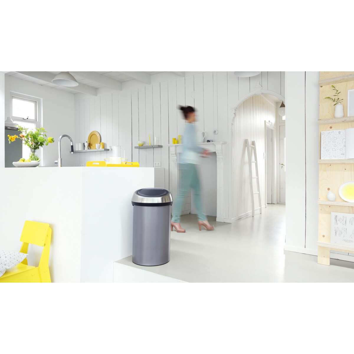 Kosz Bo Touch 60 l Platinum 402463