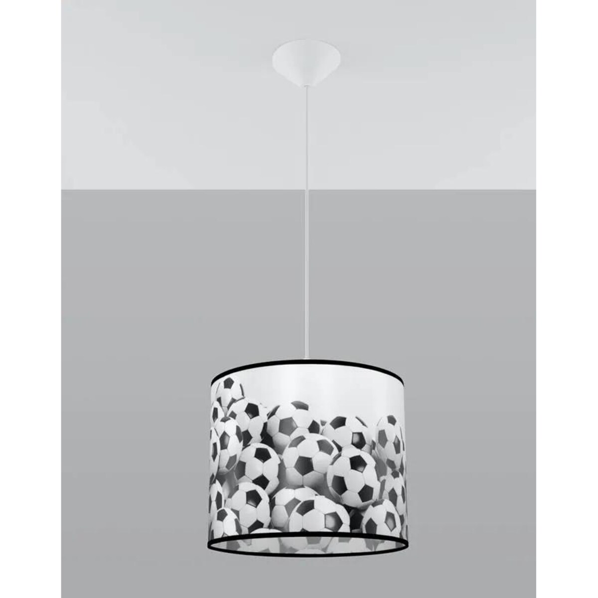 Lampa wisząca PIŁKA B 30 biała