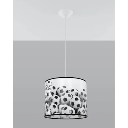Lampa wisząca PIŁKA B 30 biała