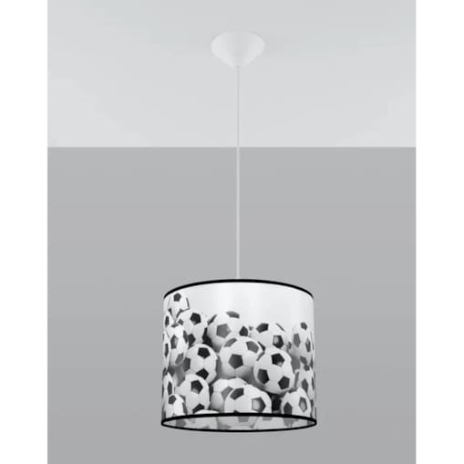 Lampa wisząca PIŁKA B 30 biała