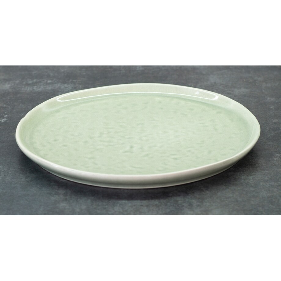 TALERZ HEDDA obiadowy jasnozielony śr. 27cm